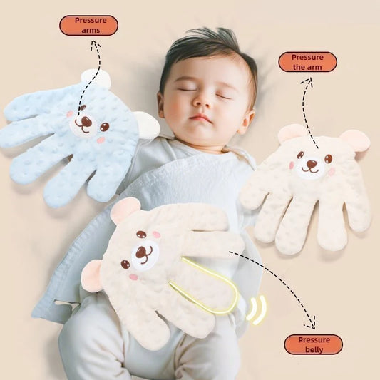 Newborn Baby Sleep Aid Palm Pillow Baby Soothing Palm Baby Sleep Aid Baby Calming Sleep Remote Control Toddler Palm Pillow